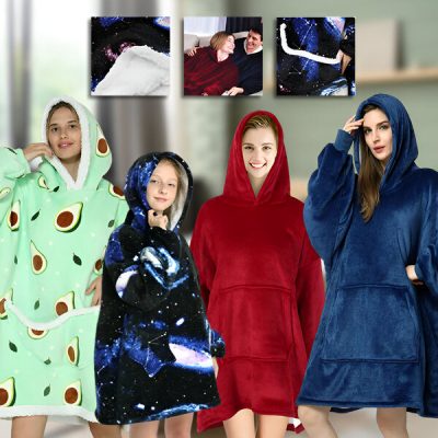 Pulover in odeja v enem | HOODZIE