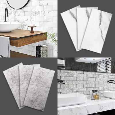 3D samolepilne stenske ploščice - Paket 10, Kamen ali Granit | INSTATILE