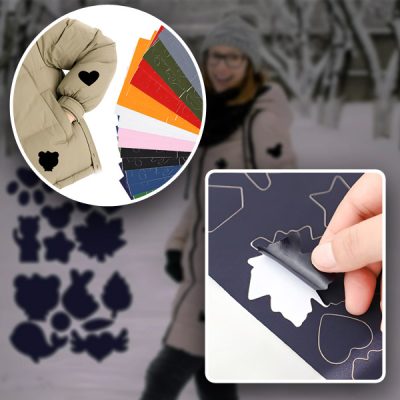 Samolepilne nalepke za popravilo oblačil (8x več barv) | ZAKRPKA