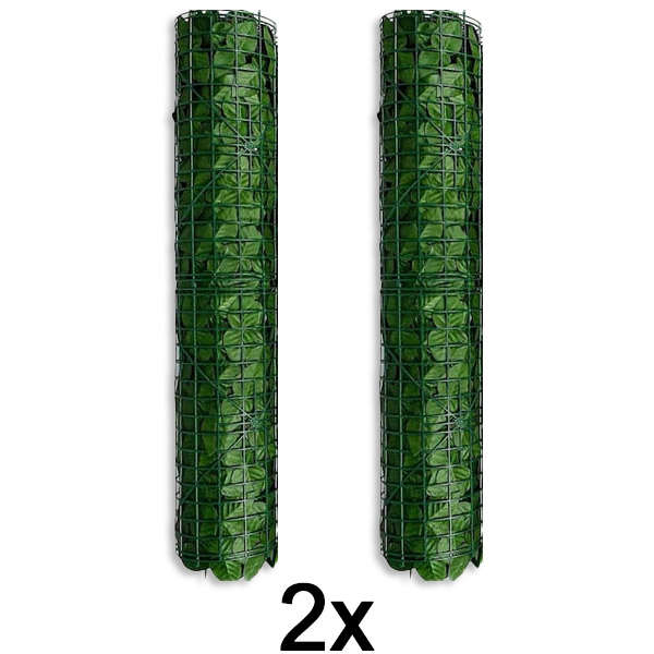 2x Panel za zasebnost z umetnimi listi | LEAFPANEL