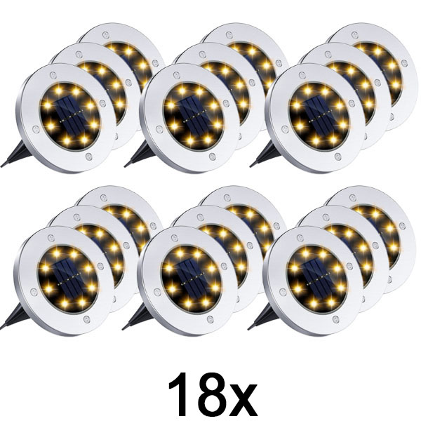 6x Sončne talne luči za zunanjo uporabo (3 kosi) | LUMIGARD